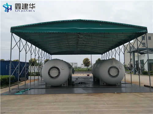 觀山湖區移動倉庫遮陽篷商業活動廣告——江蘇專業推拉棚制作廠家